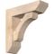 Ekena Millwork Legacy Slat Smooth Bracket w/ Offset Brace, Douglas Fir, 5 1/2"W x 18"D x 18"H BKT0604X18X18LEC06SDF - alternate 1